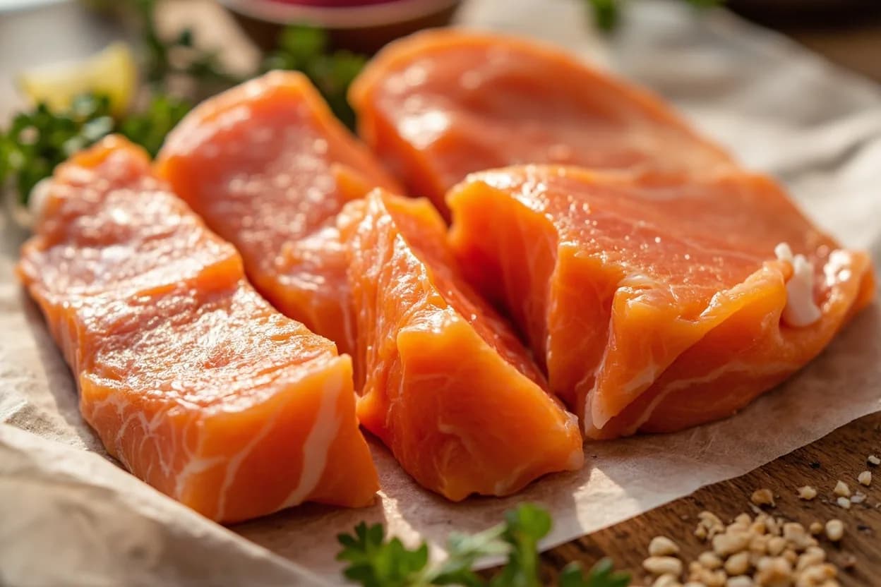 Salmon Breakdown — Collar, Loin, Belly & Tail Portioning