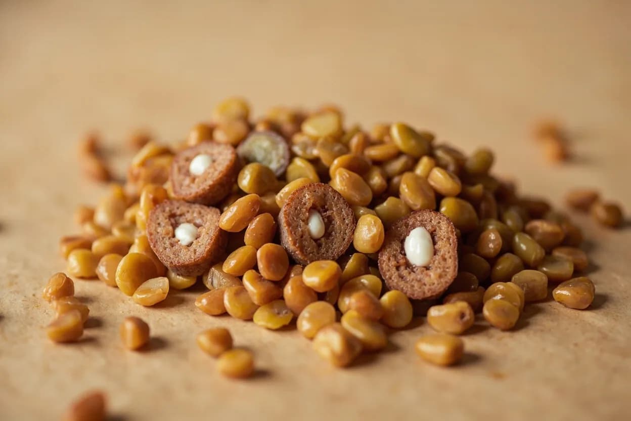Lentil Doneness Stages