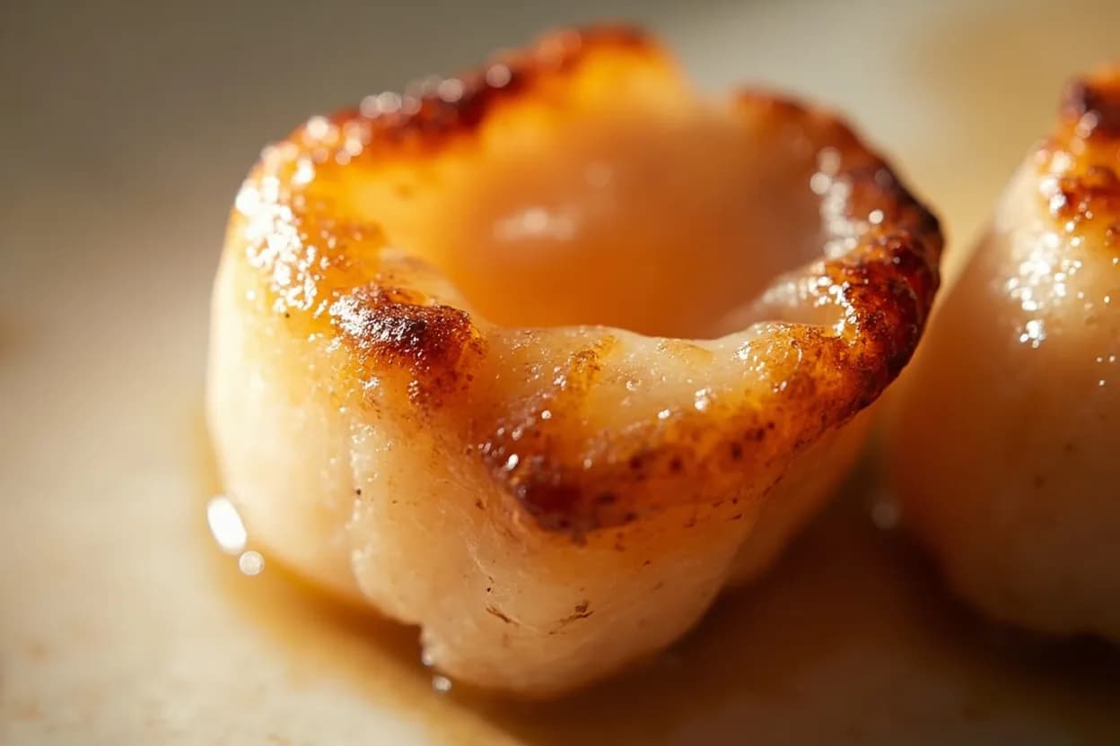 Scallop: Sear Doneness (Translucent Core)