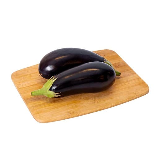Organic Aubergine in Tray 500 g
