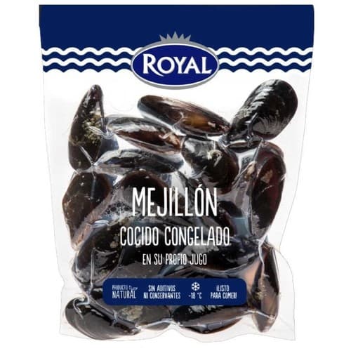Cooked Mussels with Shell