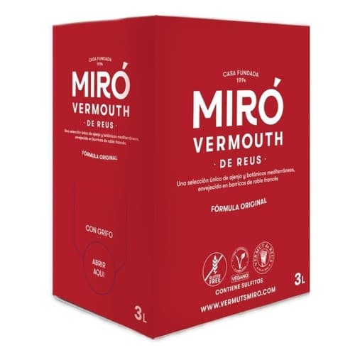 MIRÓ Black Vermouth