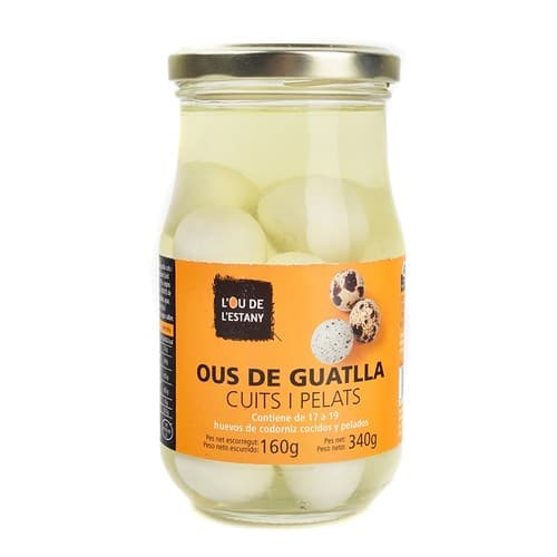Cooked Quail Eggs