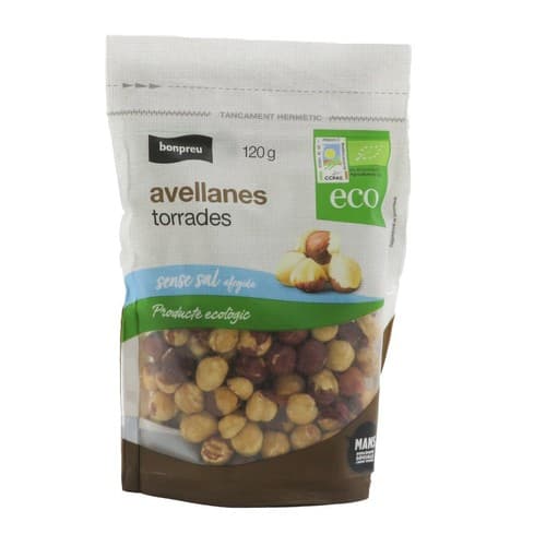 Roasted Salt-Free Organic Hazelnuts