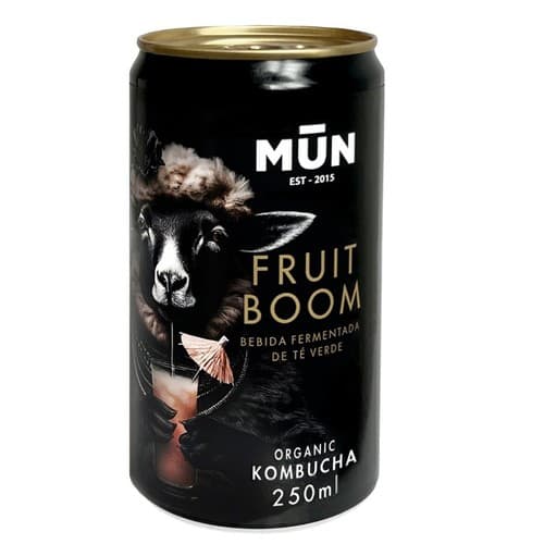MUN Kombucha Tea Fruit Boom Km0 Can