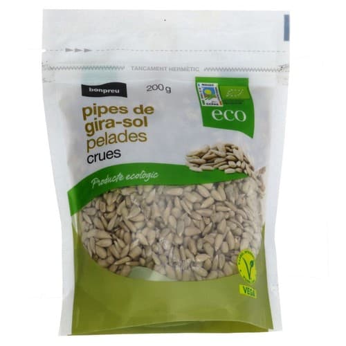 Peeled Raw Organic Sunflower Seeds