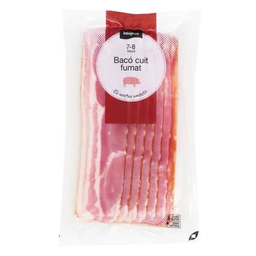 Smoked Cooked Bacon