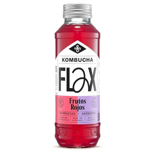 Flax Red Fruits Kombucha Tea Km0