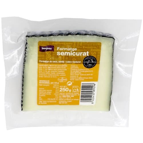 Bonpreu Semi-Cured Cheese