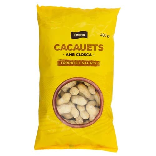 Roasted and Salted Peanuts in Shell