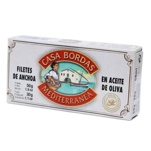 Anchovy Fillets in Olive Oil