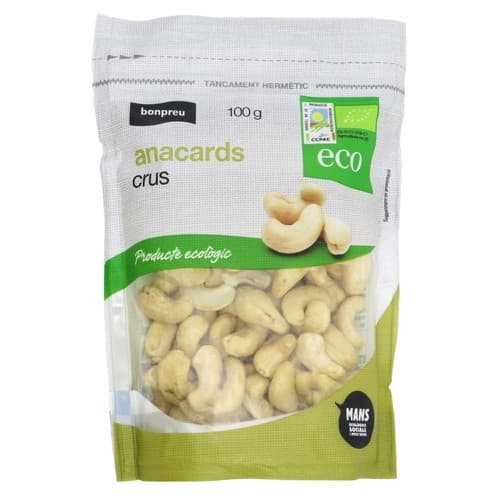 Bonpreu Raw Cashews Organic