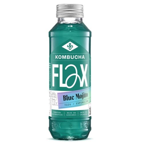 Flax Blue Mojito Kombucha Tea Km0