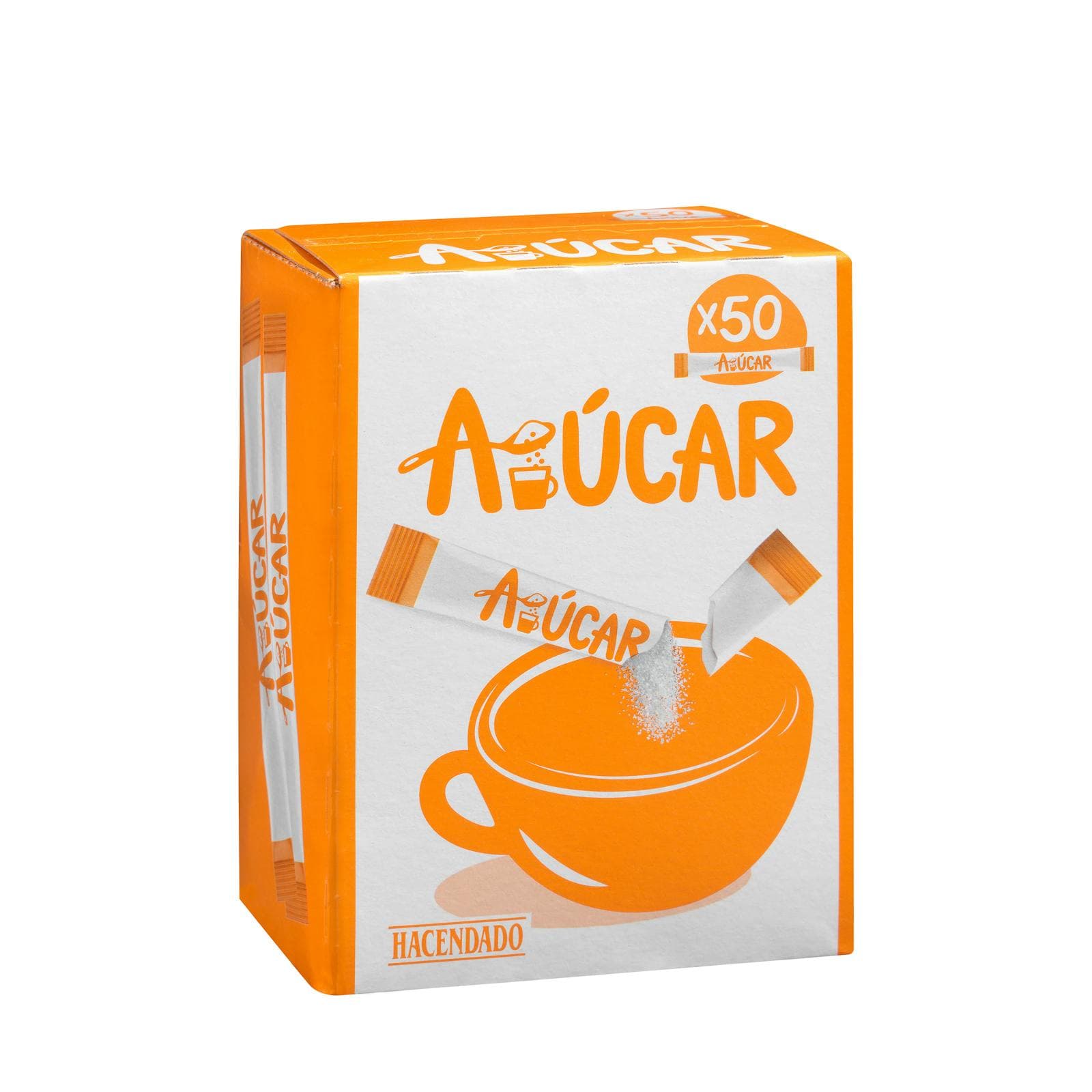 White Sugar in Envelopes