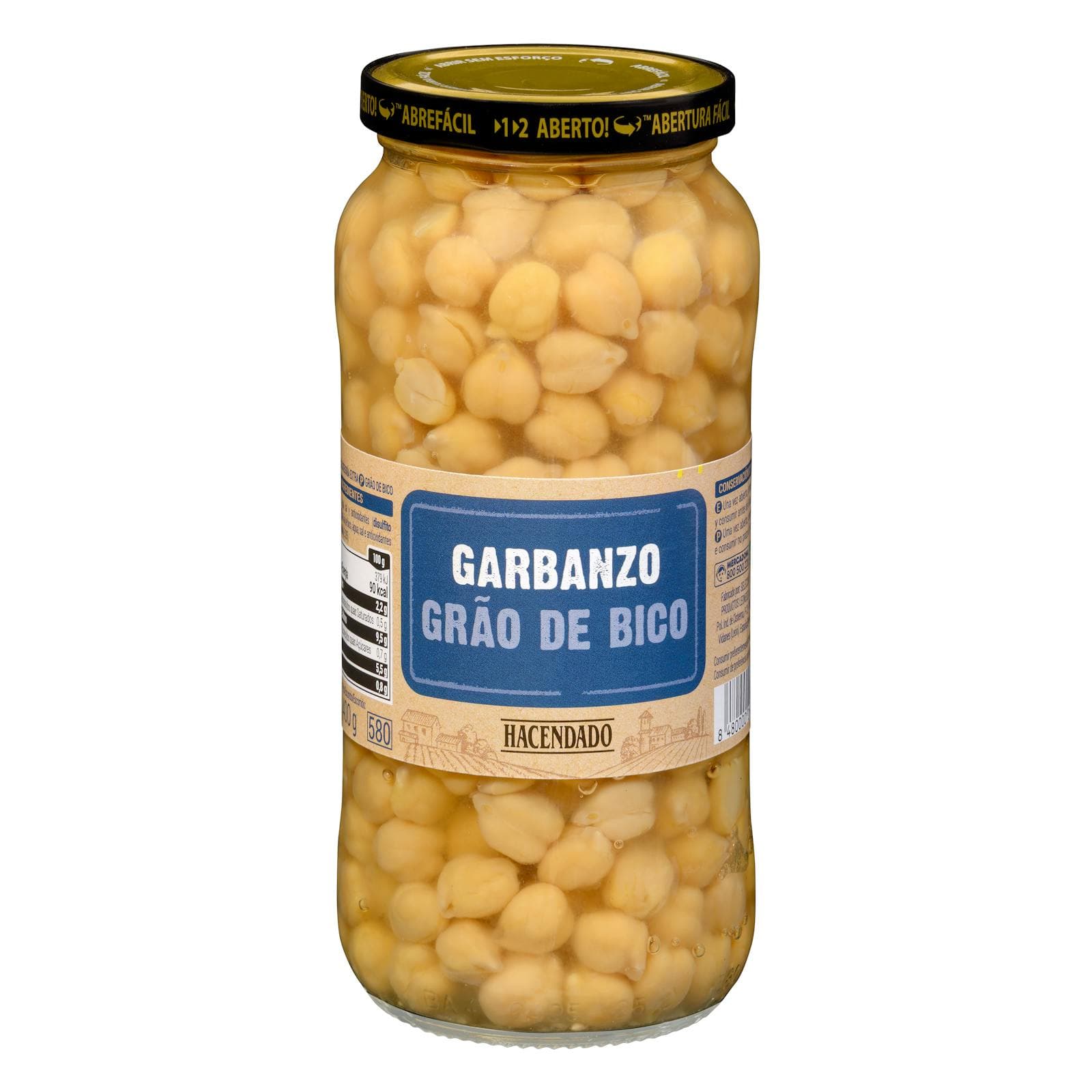 Cooked Chickpeas