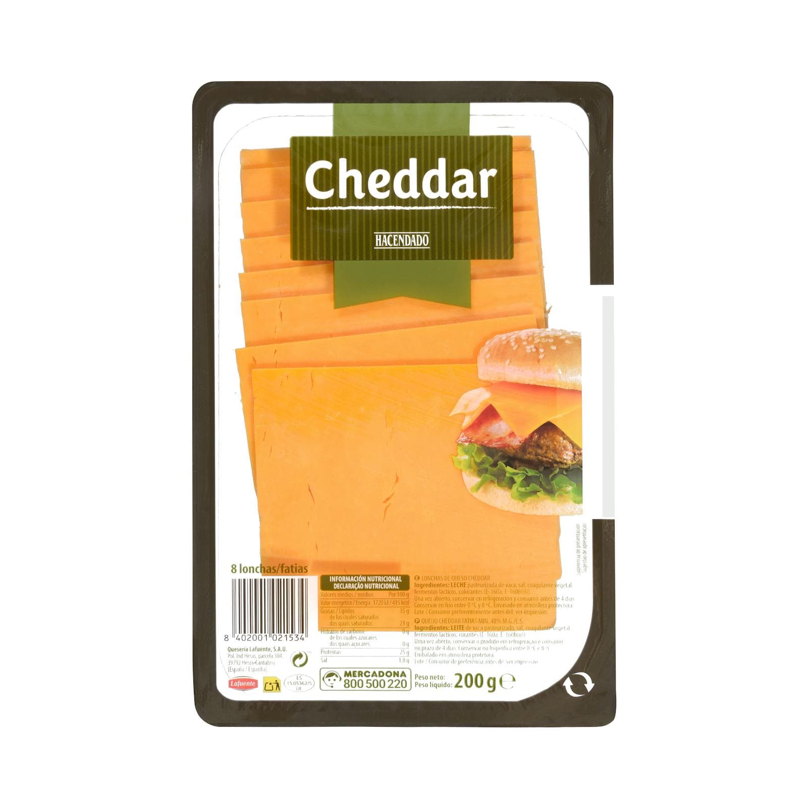 Cheddar Cheese Slices