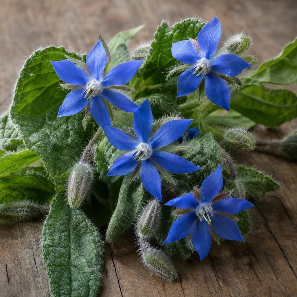 Borage — Natural form