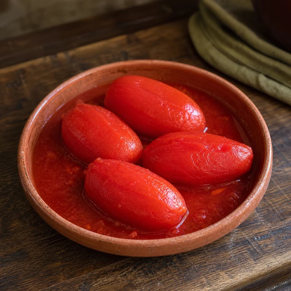 Canned Whole Plum Tomato