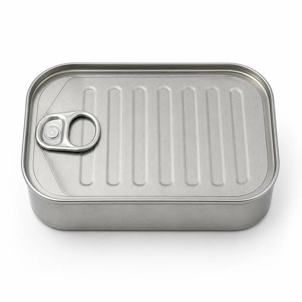 Tinned Pilchards — Stored