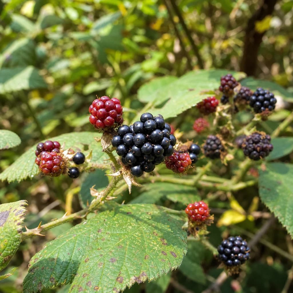 Wild Blackberry — Natural form