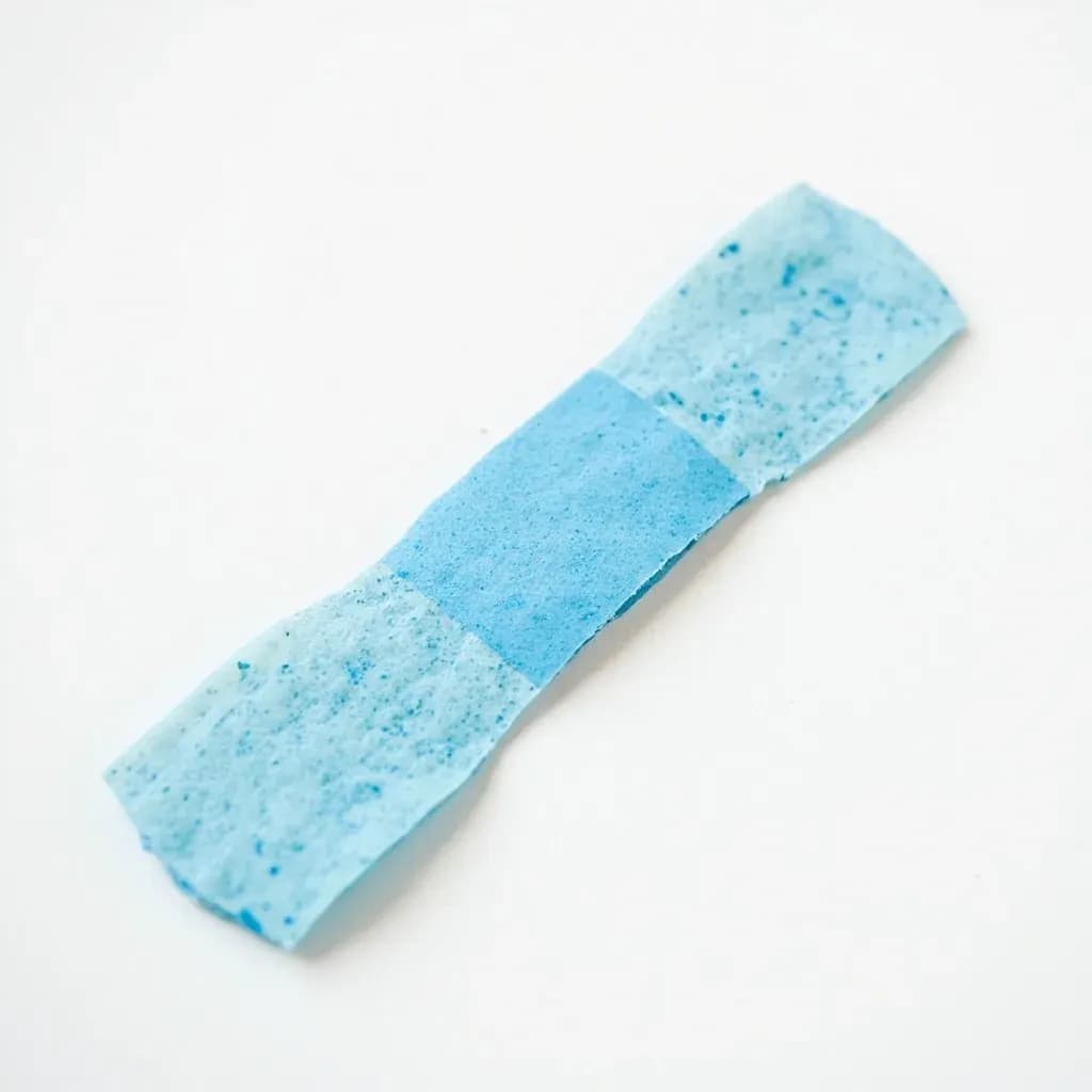 Blue Metal-Detectable Bandage