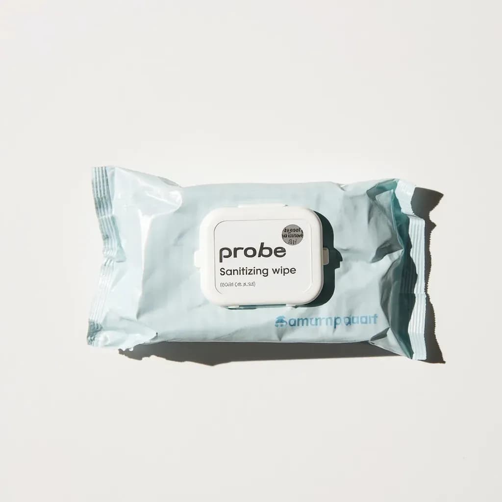 Probe Sanitizing Wipe