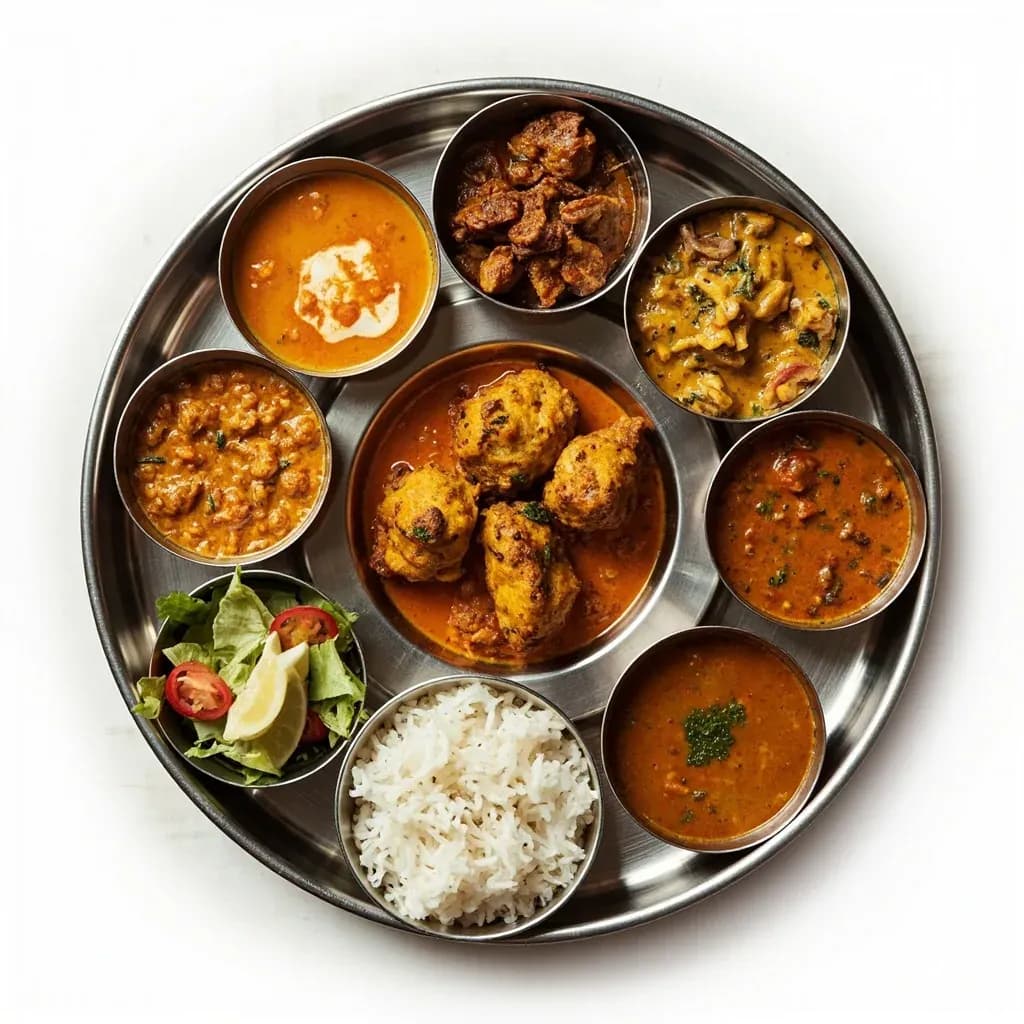 Steel Thali Plate