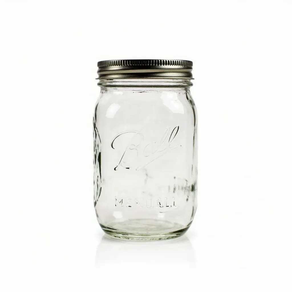 Wide-Mouth Mason Jar