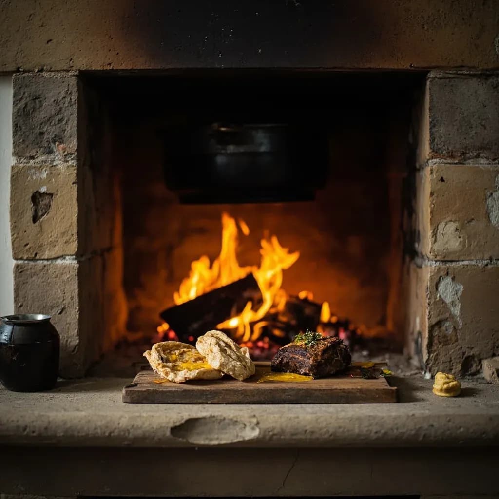Wood-Fired Hearth