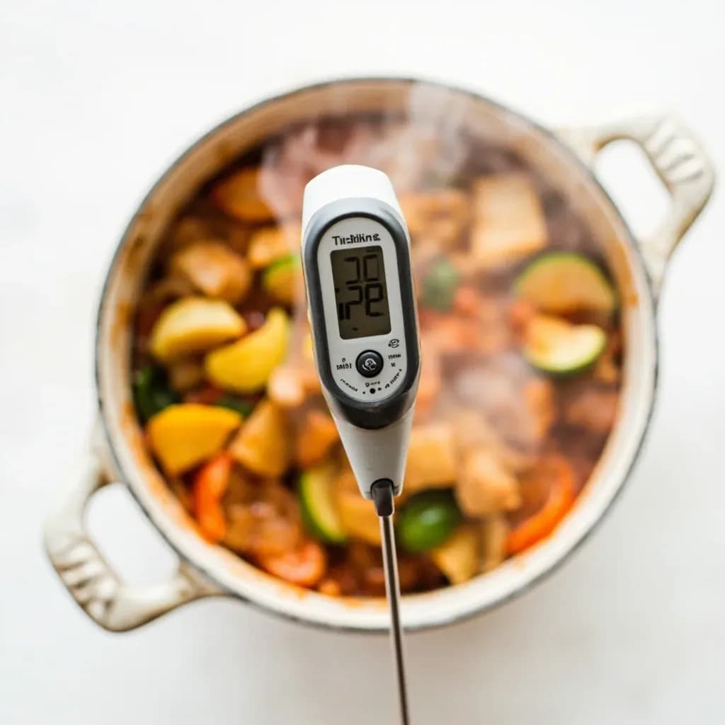 Reheating to 165F