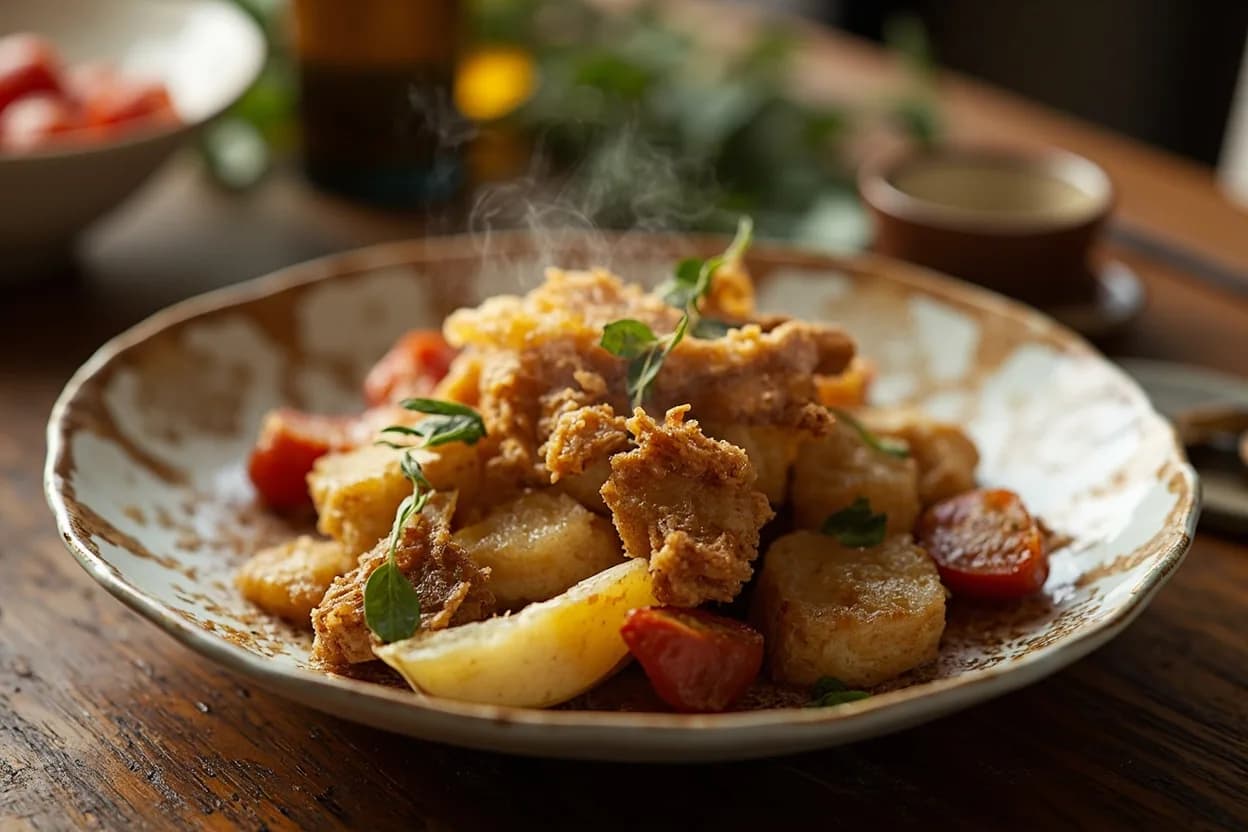 pescaíto frito — a signature plate from Andalusian cuisine, prepared in the regional style.
