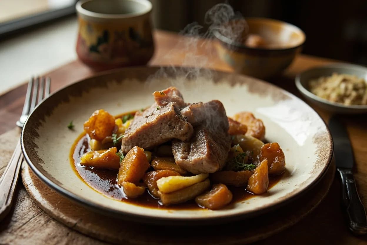 Tafelspitz — a signature plate from Austrian (Heuriger & Viennese) cuisine, prepared in the regional style.