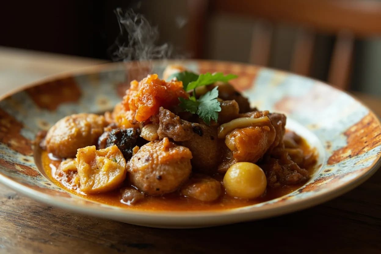 Cocido Madrileño — a signature plate from Castilian cuisine, prepared in the regional style.
