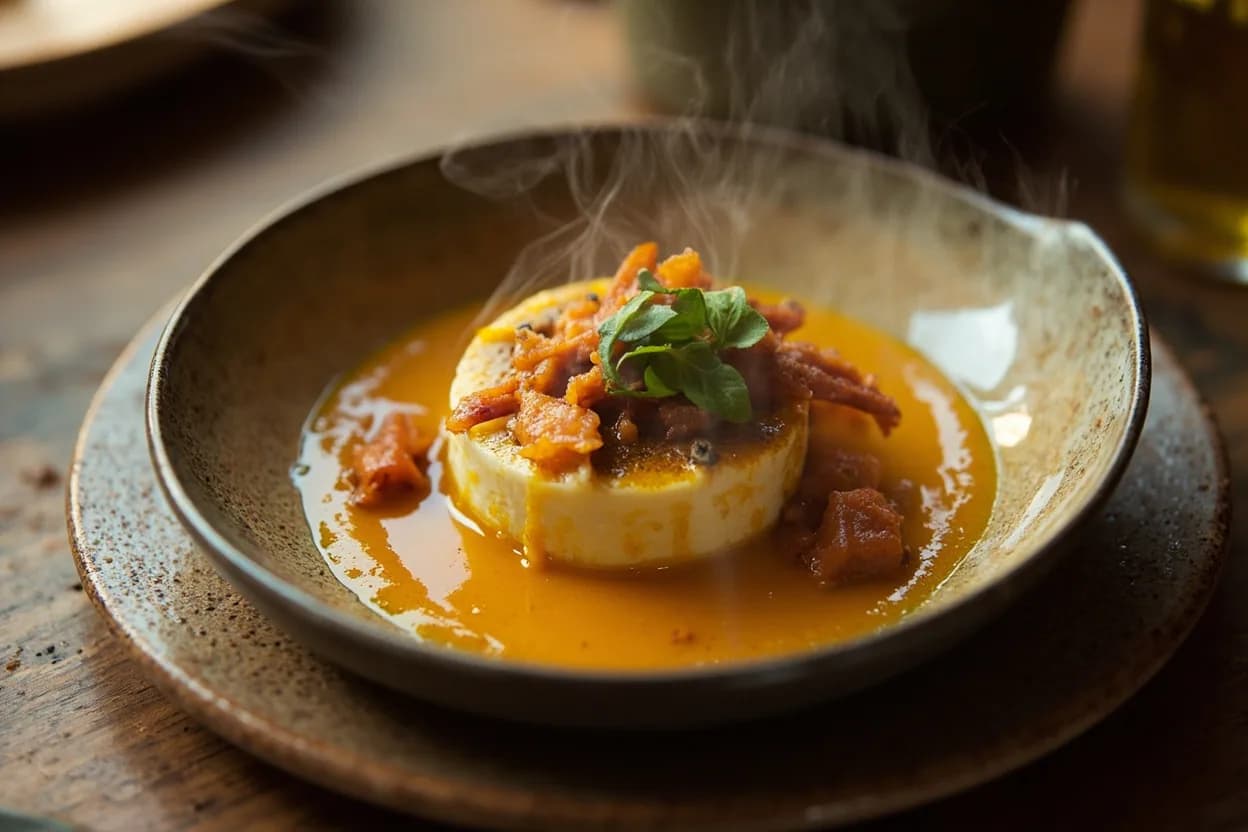 crema catalana — a signature plate from Catalan cuisine, prepared in the regional style.