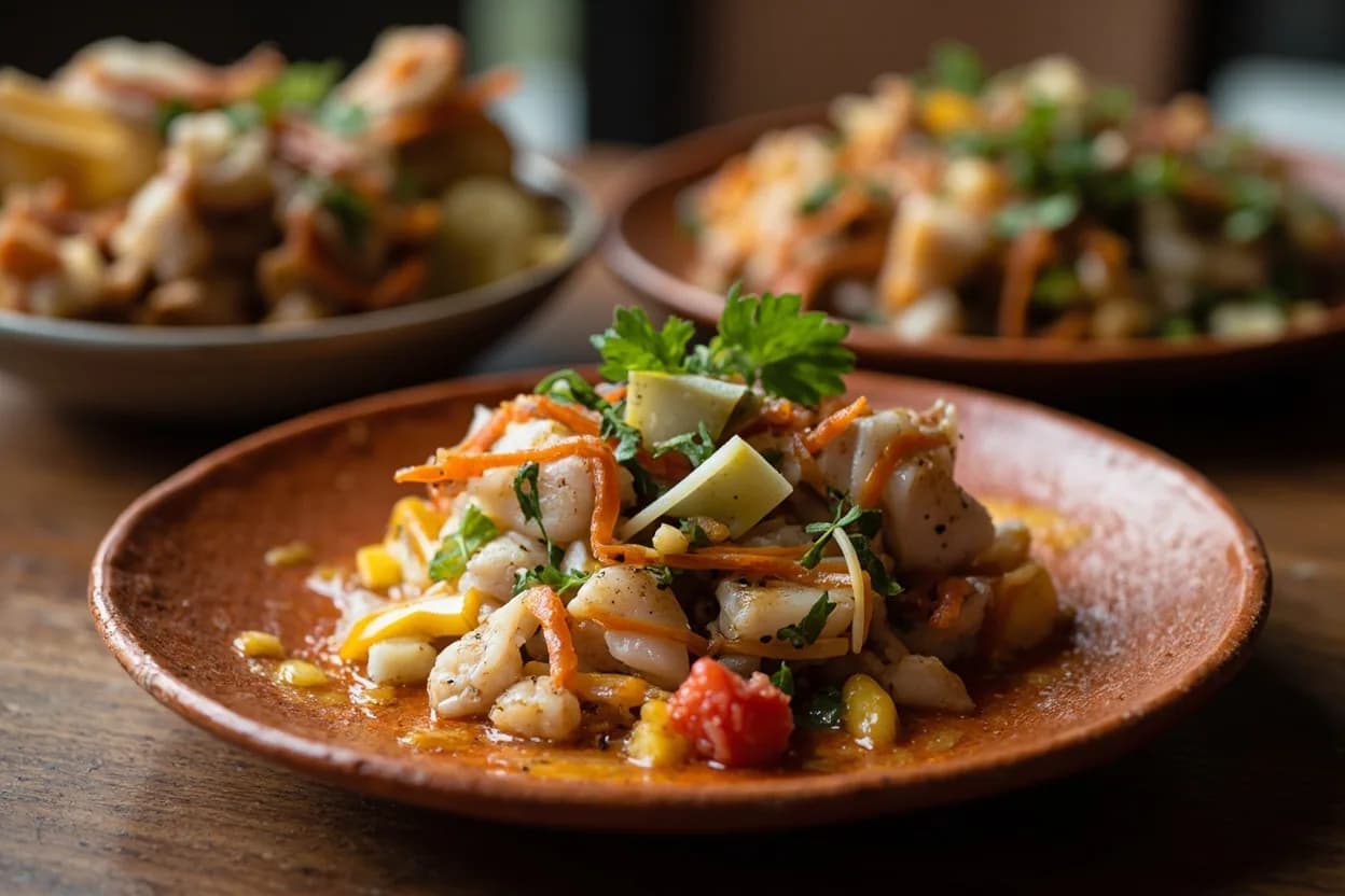 ceviche estilo Acapulco — a signature plate from Guerreran Coastal cuisine, prepared in the regional style.