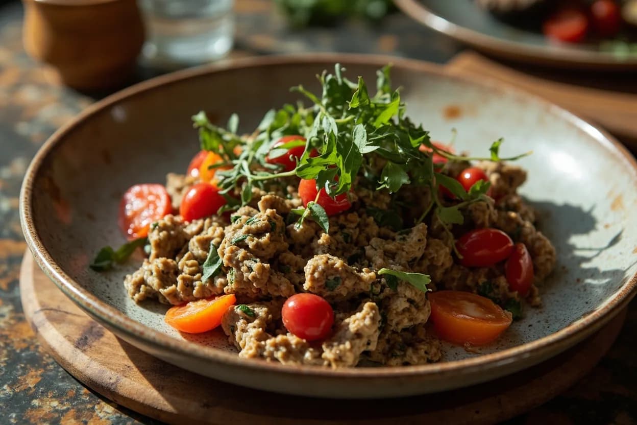 tapenade — a signature plate from Provençal cuisine, prepared in the regional style.