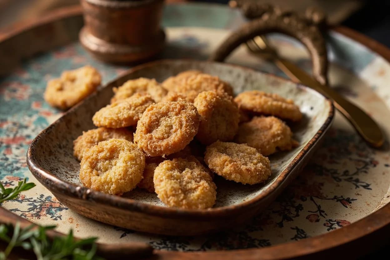 travados (honey-walnut fried cookies) — a signature plate from Sephardic Jewish (Levantine Branch) cuisine, prepared in the regional style.