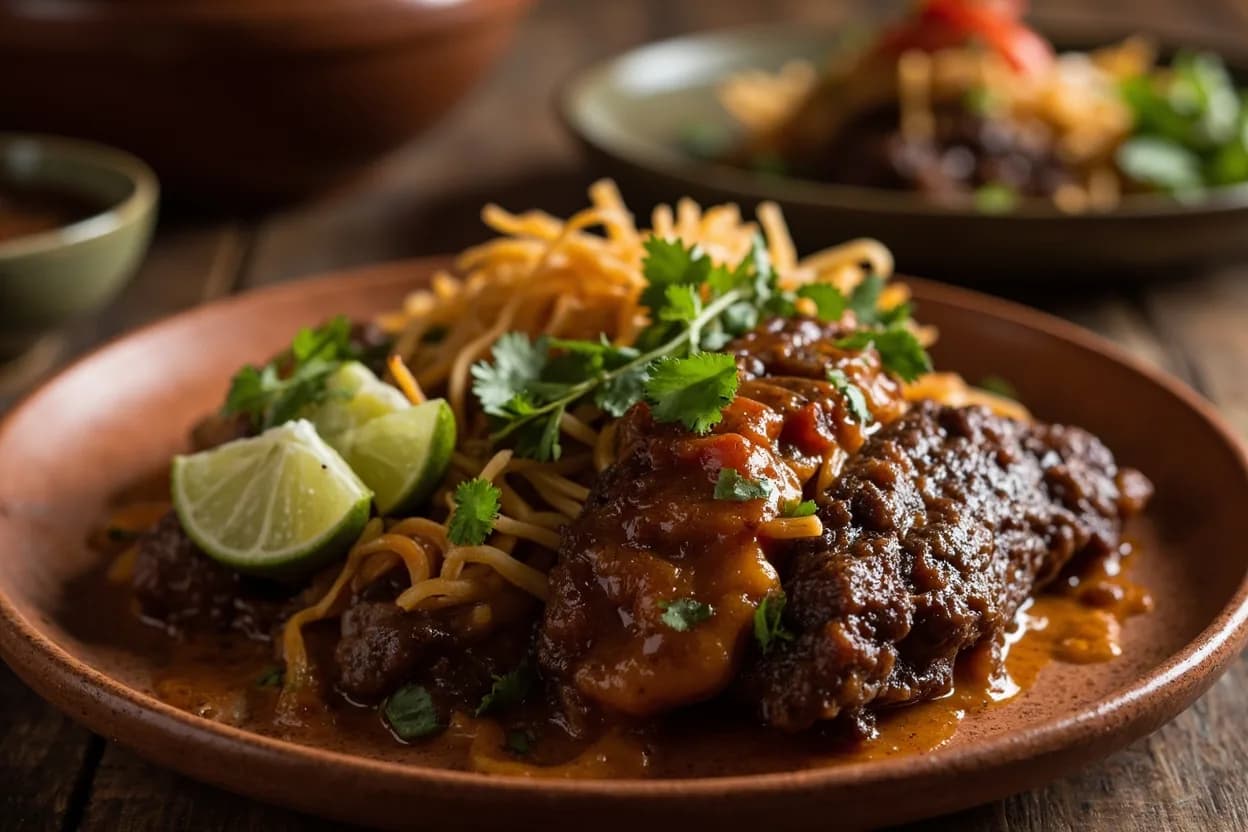 Burro de carne asada (Sonoran burrito) — a signature plate from Sonoran cuisine, prepared in the regional style.