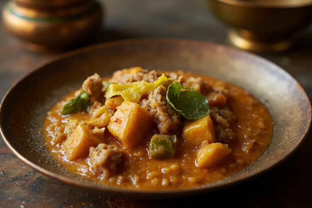rasam — a signature plate from Tamil Nadu cuisine, prepared in the regional style.