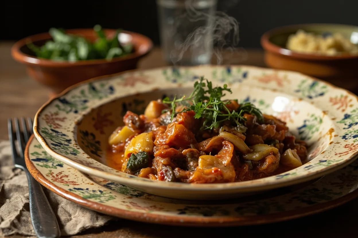 Ribollita — a signature plate from Tuscan cuisine, prepared in the regional style.