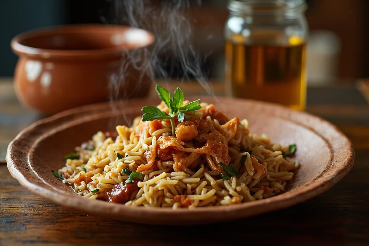 Arroz a la tumbada — a signature plate from Veracruzana cuisine, prepared in the regional style.