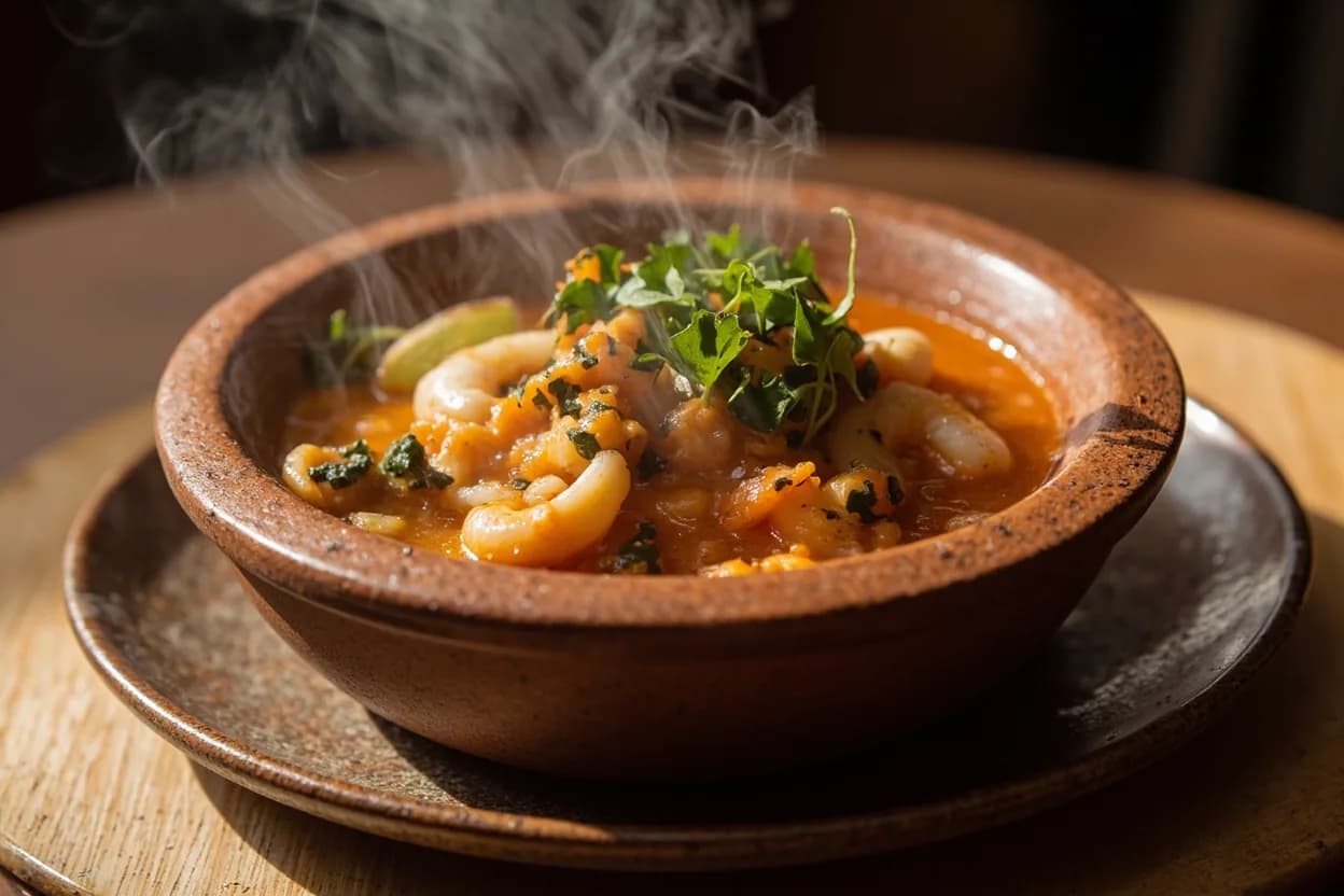 Vuelve a la vida (shellfish cocktail) — a signature plate from Veracruzana cuisine, prepared in the regional style.