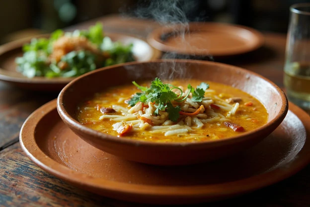 sopa de lima — a signature plate from Yucatecan cuisine, prepared in the regional style.