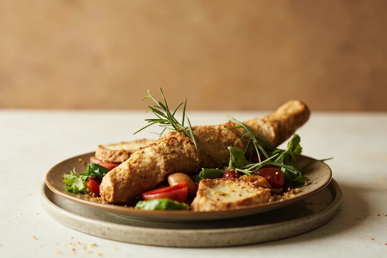 Bâtonnet (Large Stick) prepared the canonical way — Carottes Vichy (glazed carrot batons). Square off the vegetable: trim all four sides to produce a rectangular block (rectangular planks first, then stack and cut into sticks).