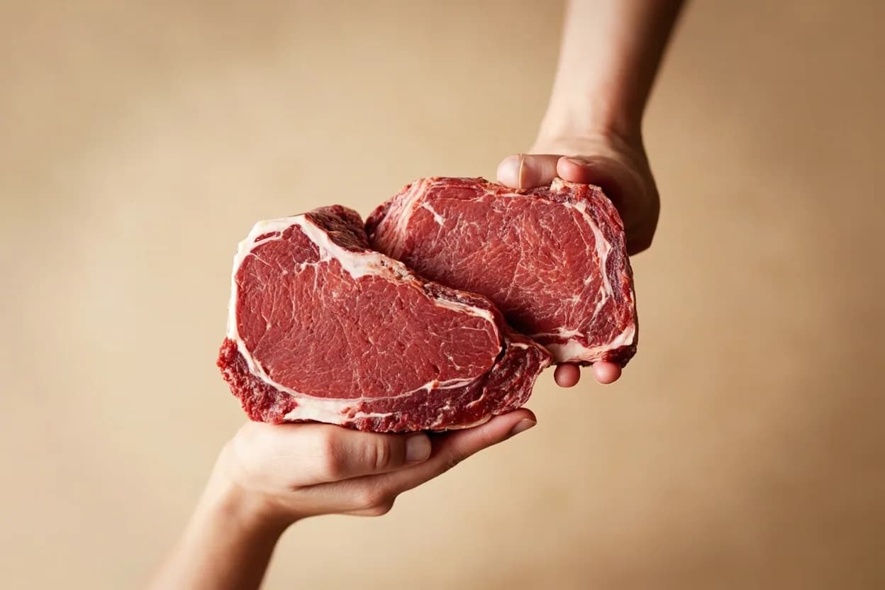 Where the beef round & rump cuts lives on the source. Hindquarter, from the hip joint posteriorly through the hind leg down to the hock.