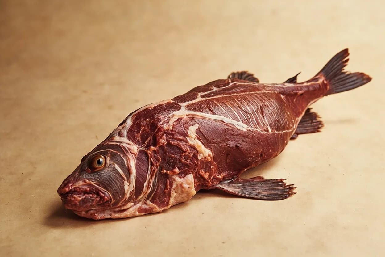 Where the cabeza de res — primal breakdown lives on the source. The entire beef skull and its attached soft tissue: the large masseter muscles (cachete), the tongue (a free muscle extending from the floor of the mouth), the eyes (soft tissue in the orbital socket….