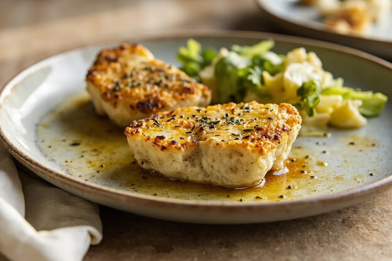 Cauliflower Steak Cut prepared the canonical way — Cauliflower steak with chermoula. Remove outer leaves and trim the base of the stem flush so the head sits stably on the board