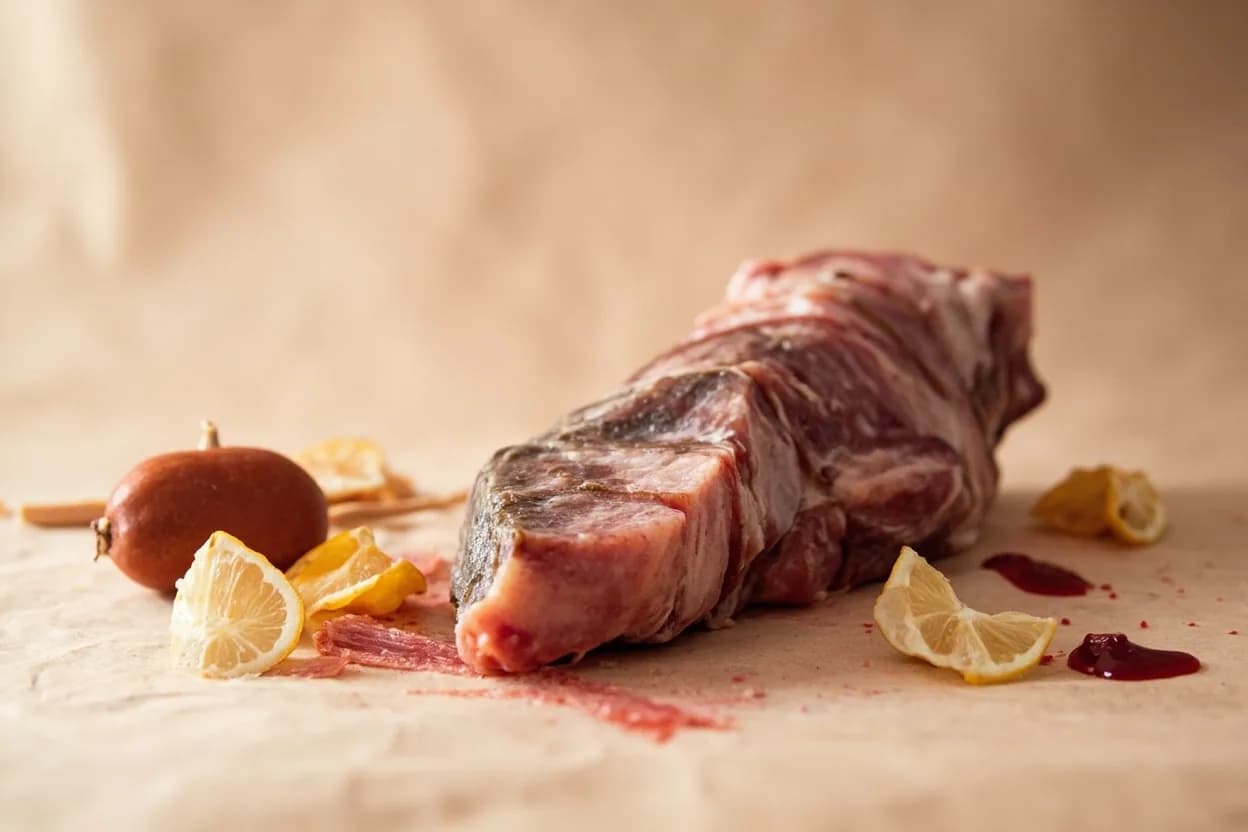 Where the fat cap scoring lives on the source. Applied to any cut carrying a significant intact fat cap: pork belly (skin side), duck breast (magret), whole duck or goose (breast and leg), prime rib roast (fat-covered top), leg of lamb with fat i….