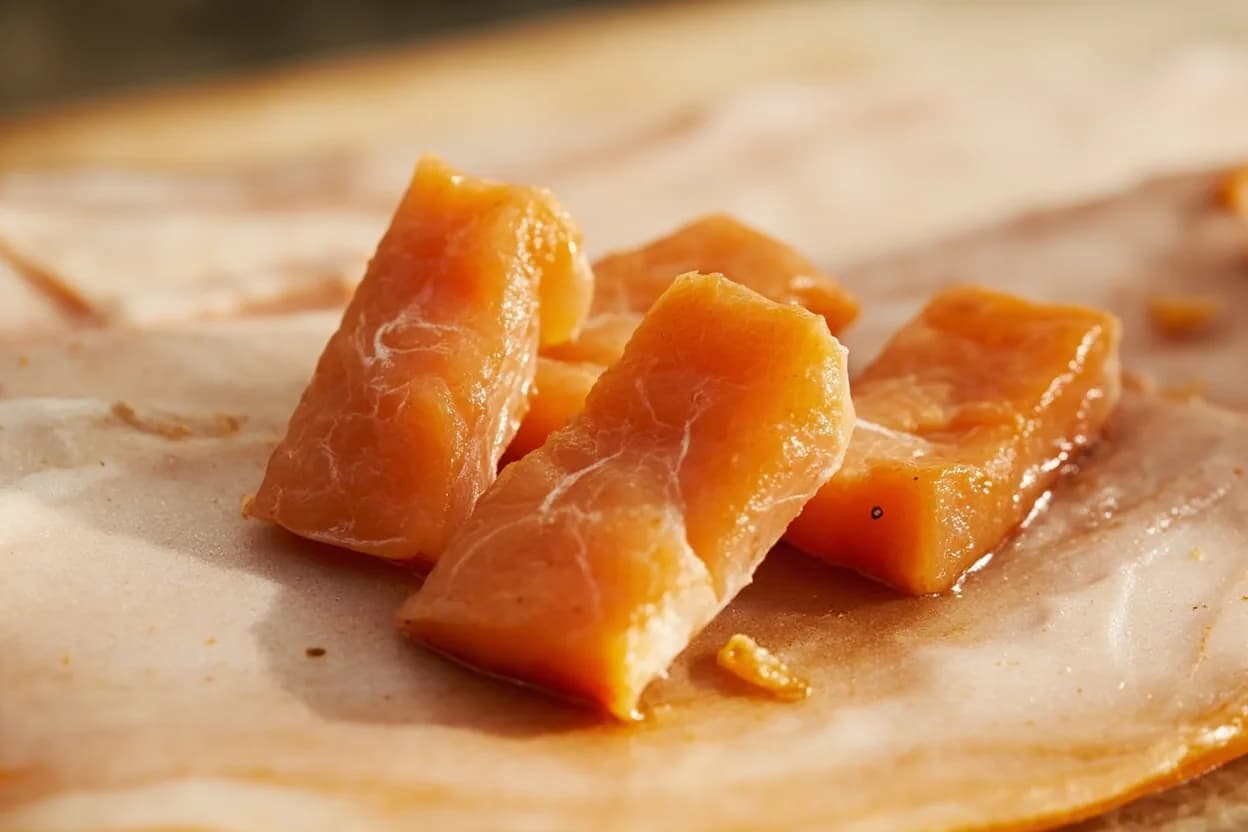 Where the goujons (finger-cut fish strips) lives on the source. Fabricated from the skinless fillets of flat fish — Dover sole, lemon sole, plaice, or turbot.