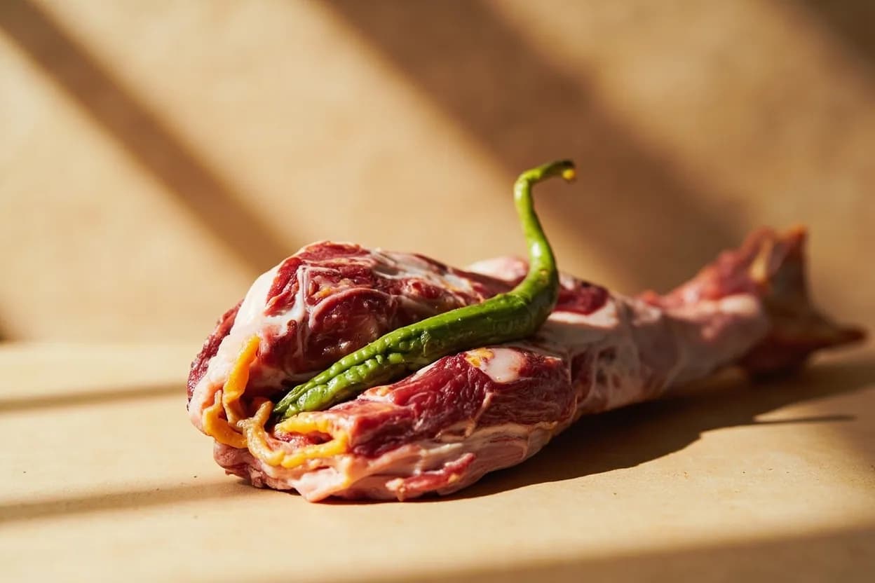 Where the green chili — split vs. slit lives on the source. Fresh green chilies: the unripe fruit of Capsicum annuum or Capsicum frutescens.
